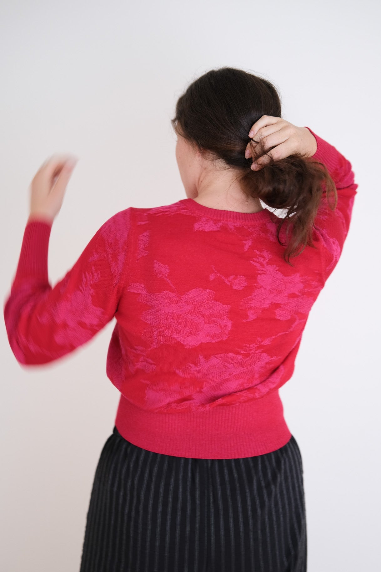 STANDARD ISSUE x HILDA EREAUT - MERINO WOOL CARDIGAN