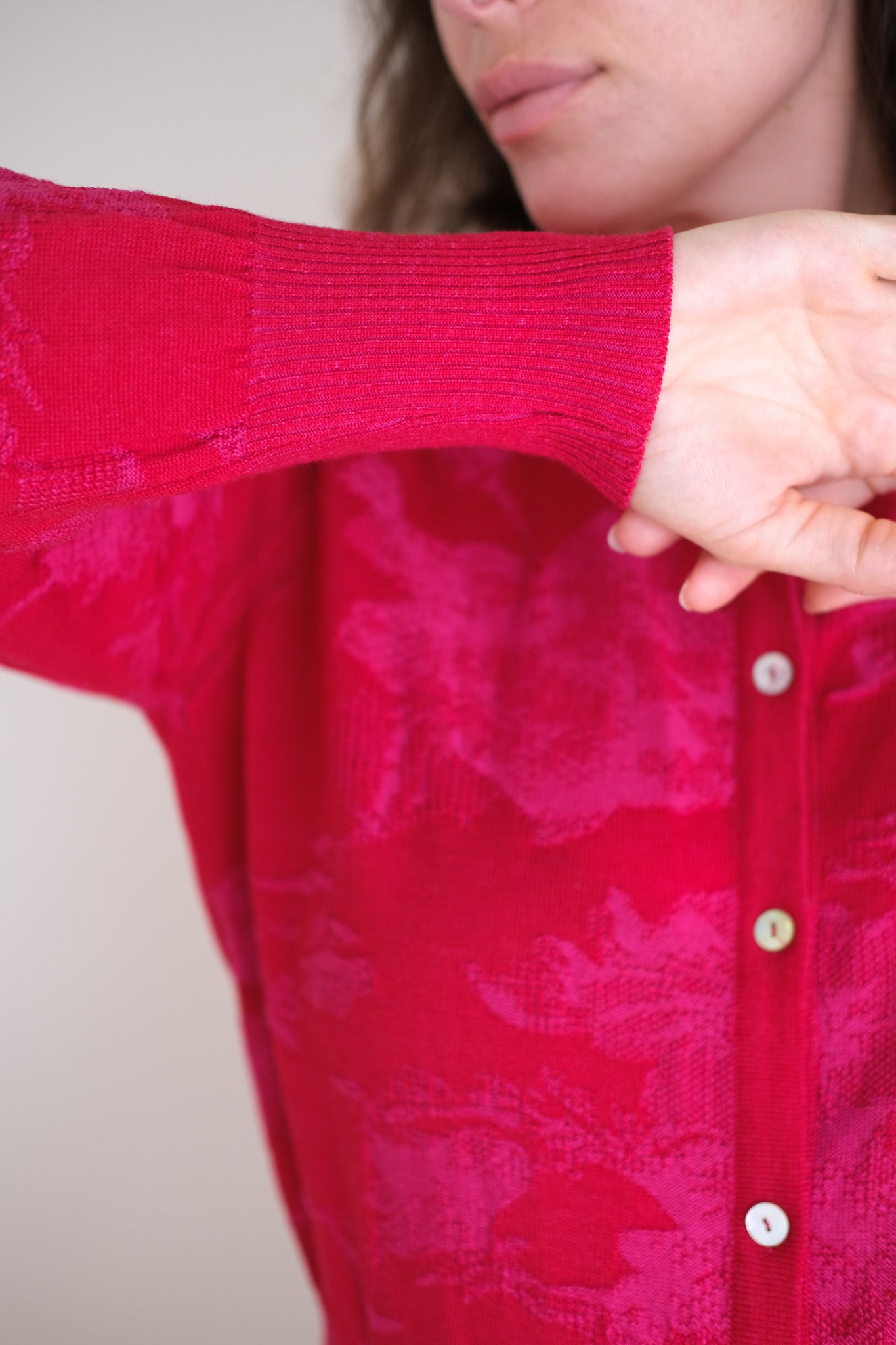 STANDARD ISSUE x HILDA EREAUT - MERINO WOOL CARDIGAN