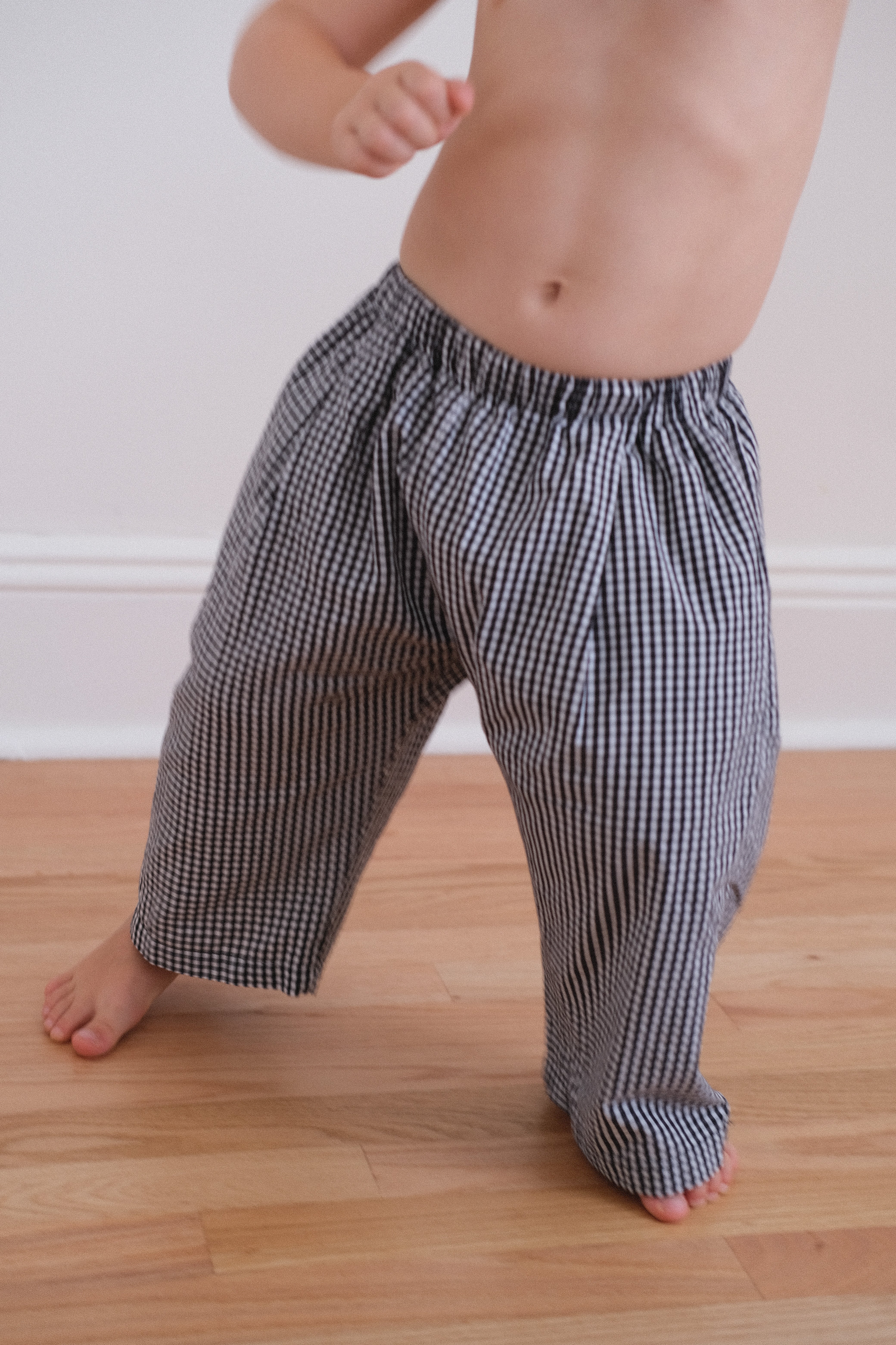 PLAYFUL TROUSER - GINGHAM