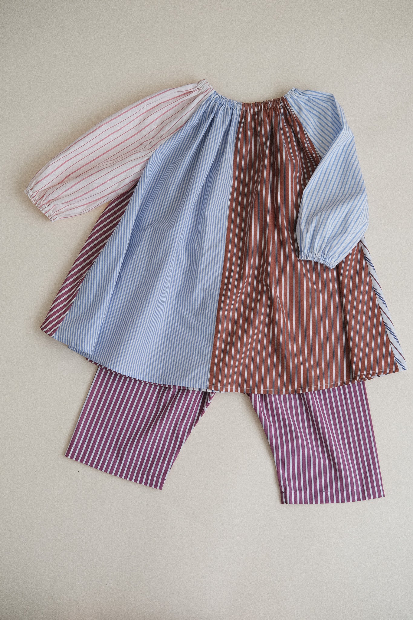 SMOCK - PIECED SHIRTING