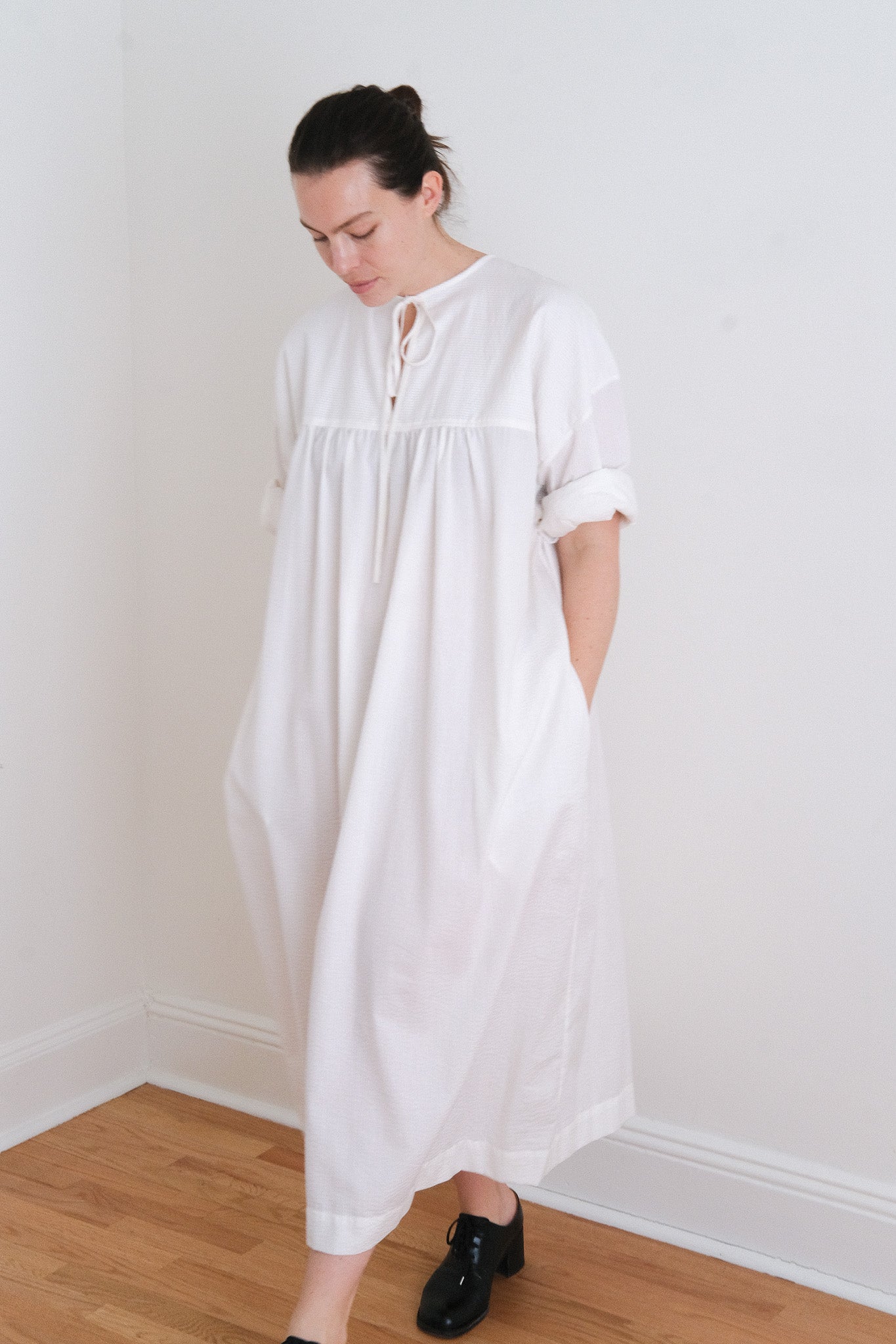 EMPORIA DRESS - WHITE