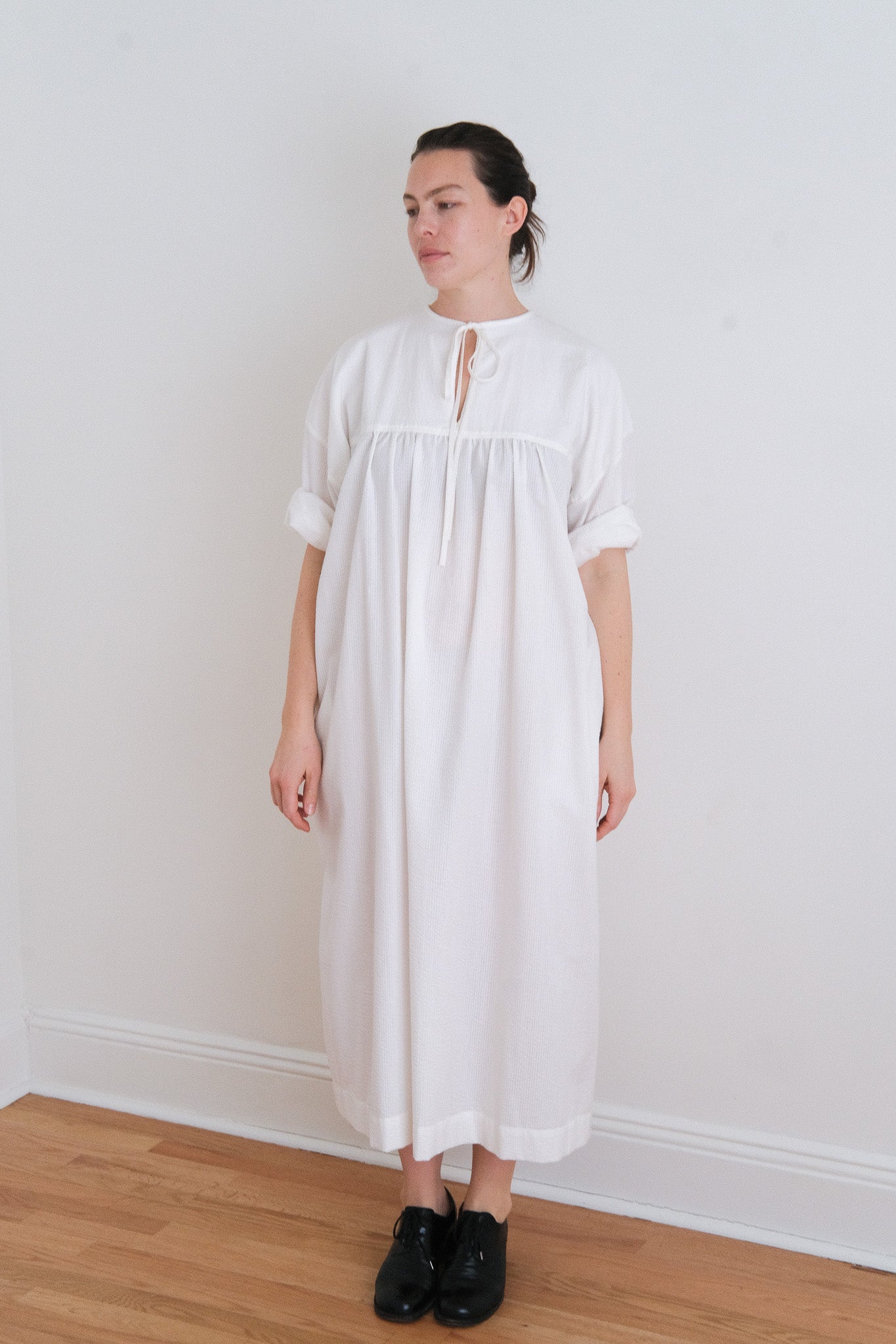 EMPORIA DRESS - WHITE