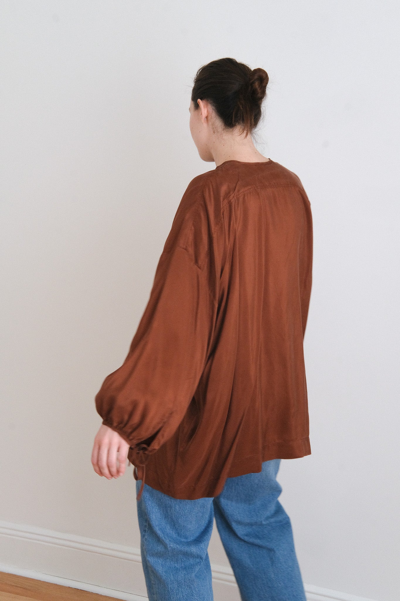 EMPORIA BLOUSE - COCOA