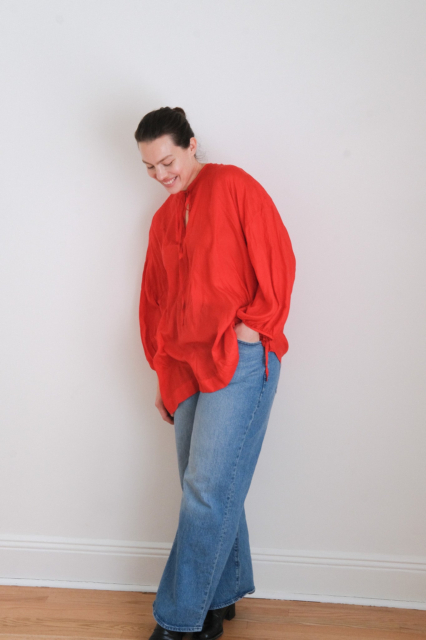 EMPORIA BLOUSE - RED