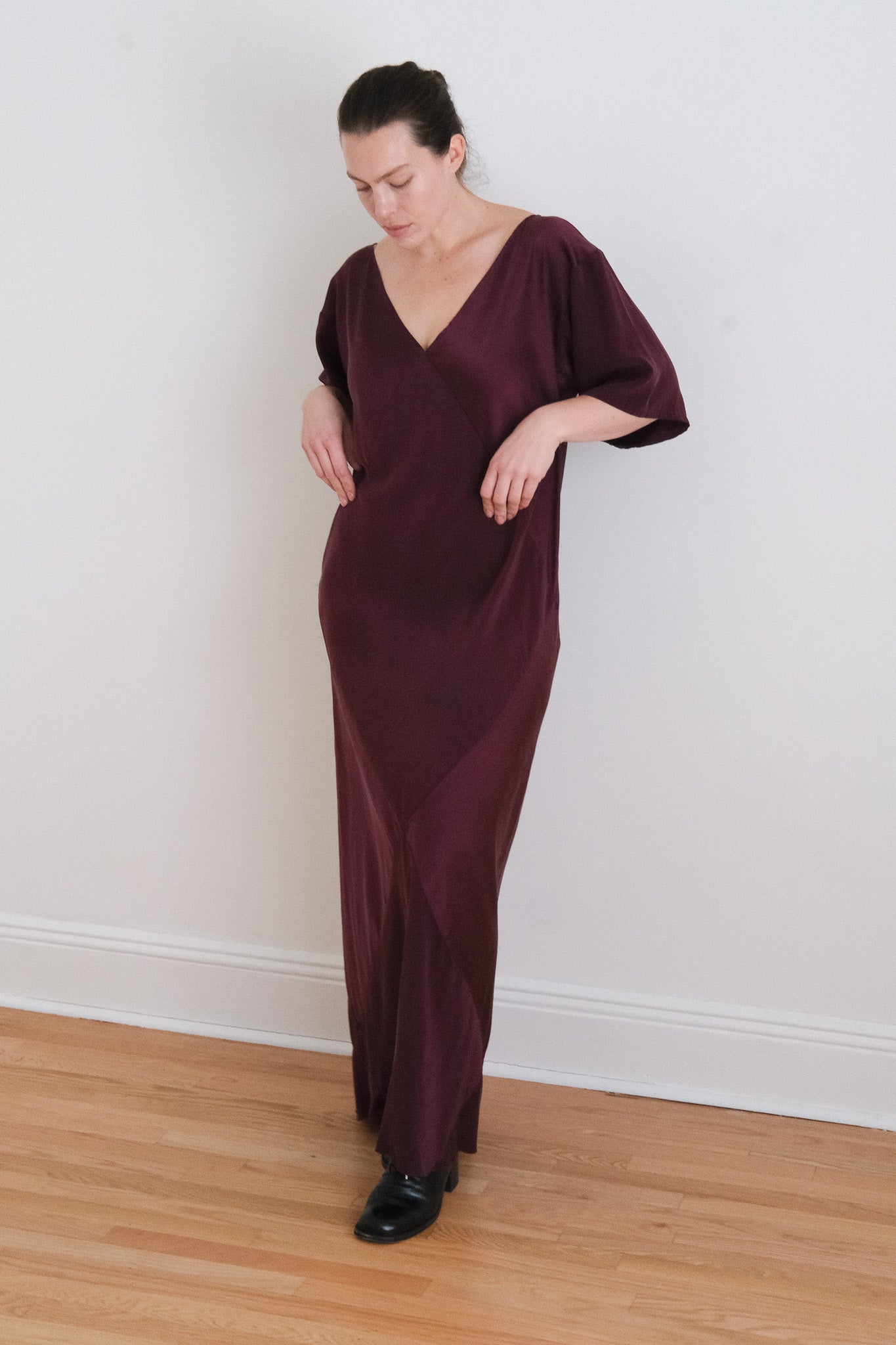 LAVINIA GOWN - PLUM