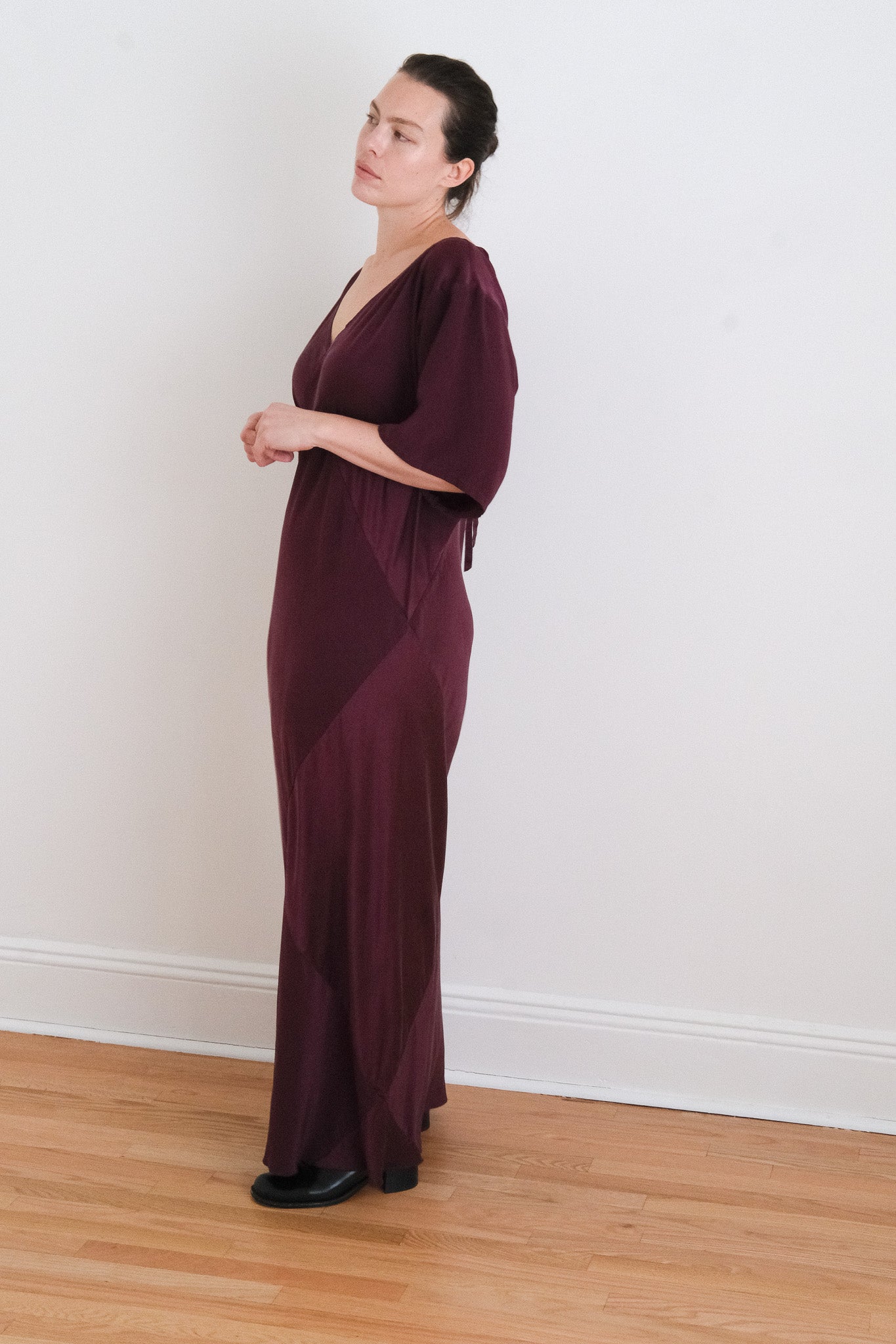 LAVINIA GOWN - PLUM