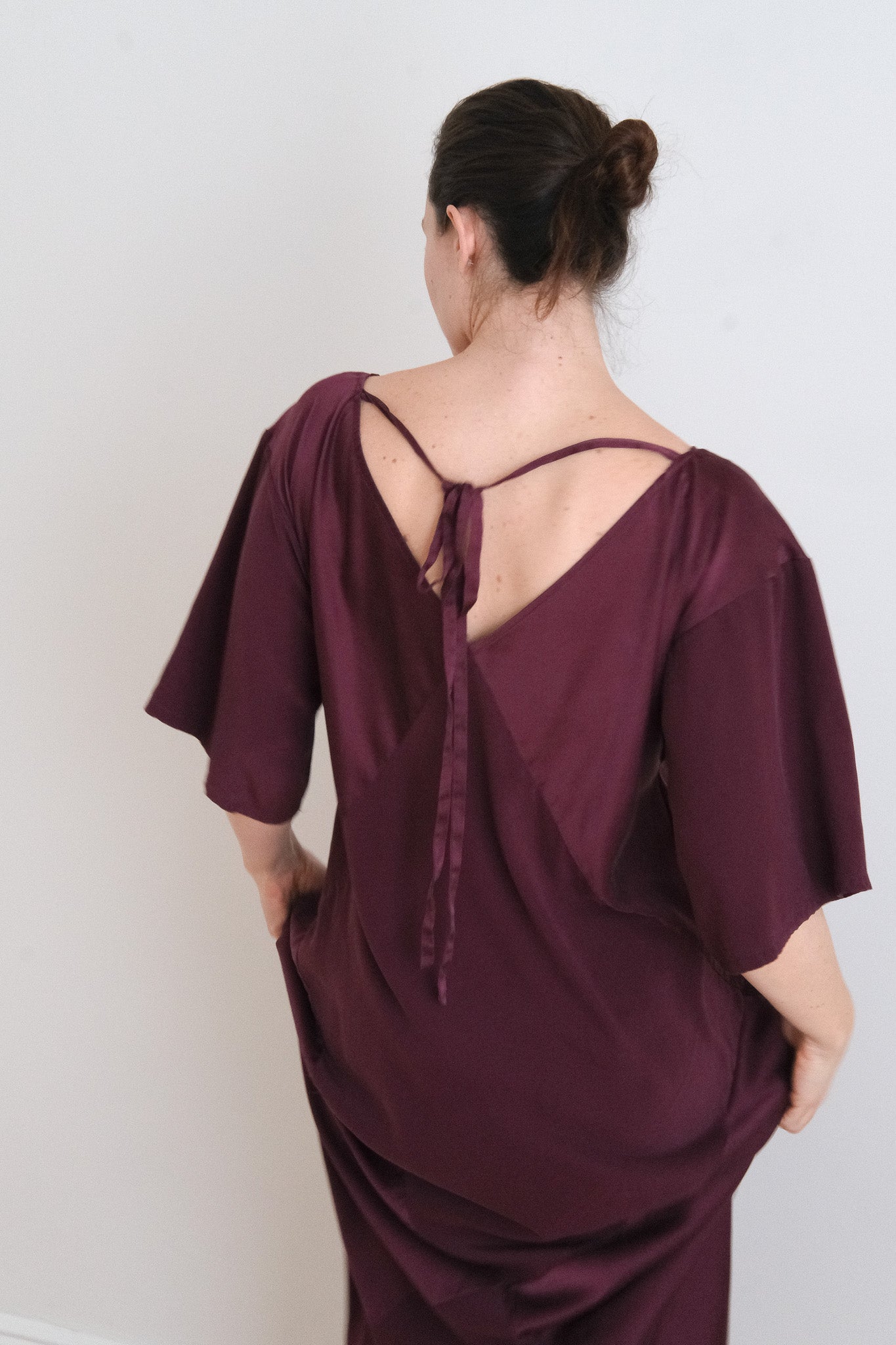 LAVINIA GOWN - PLUM