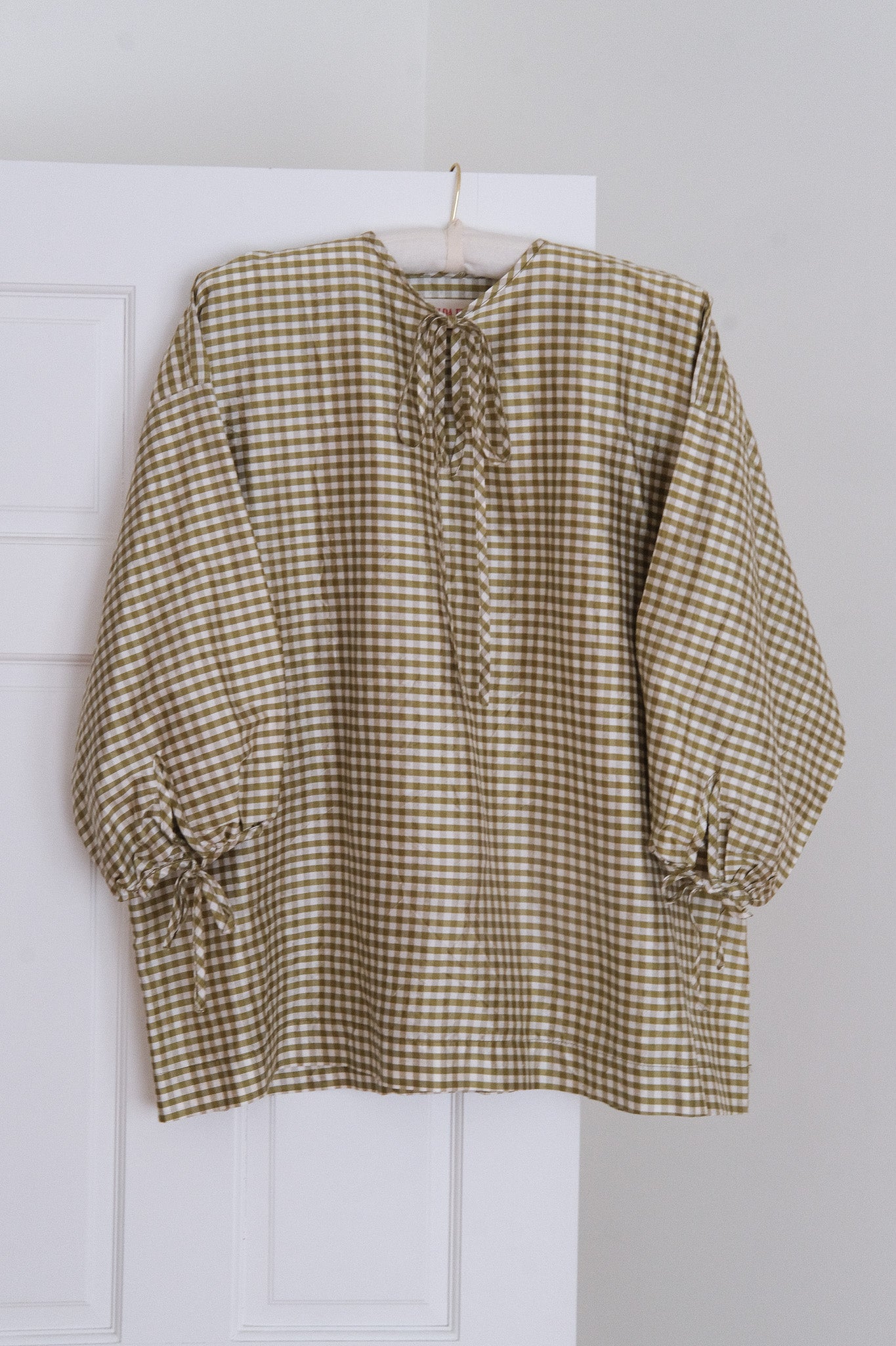 EMPORIA BLOUSE - GINGHAM