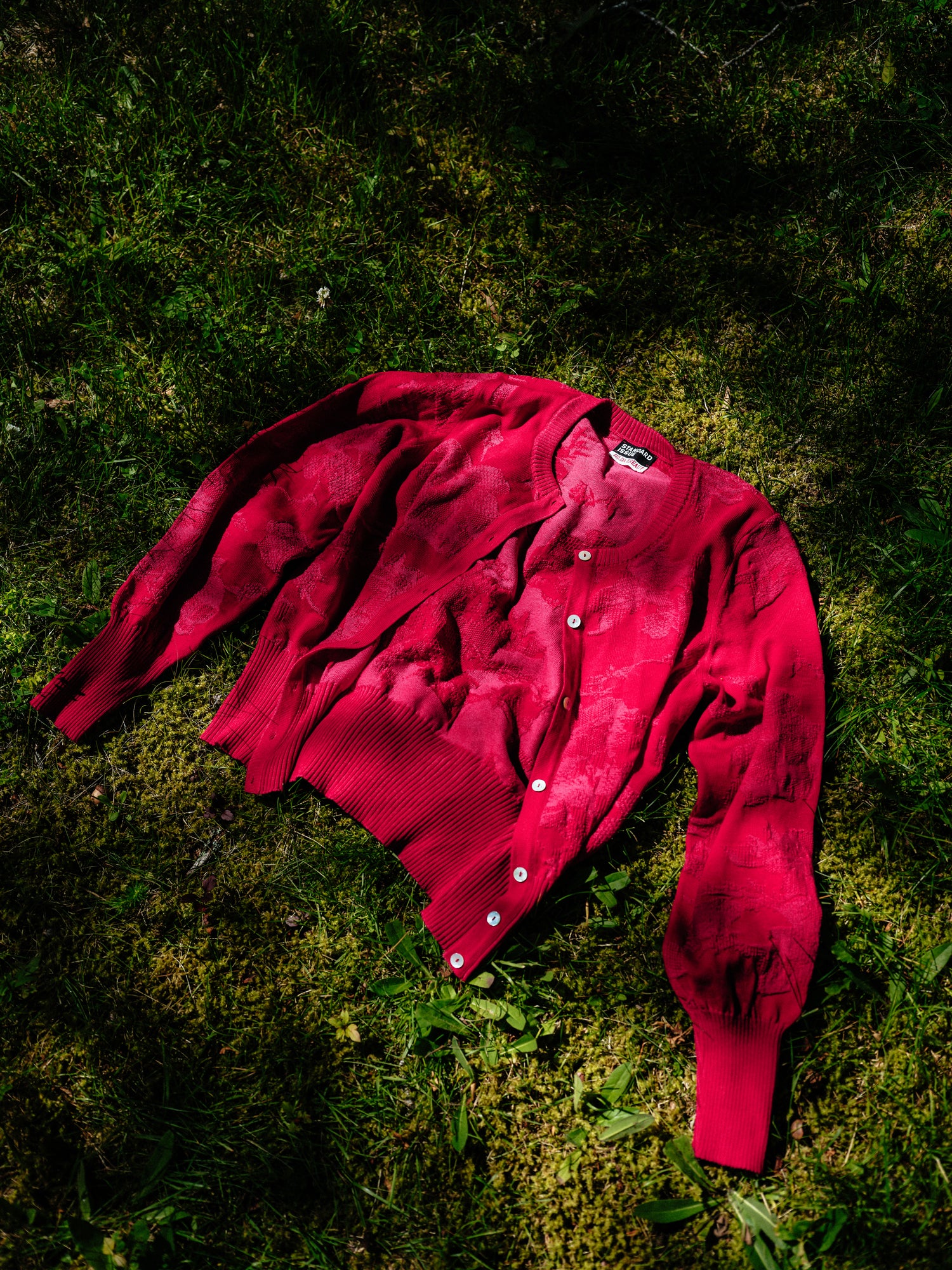 STANDARD ISSUE x HILDA EREAUT - MERINO WOOL CARDIGAN
