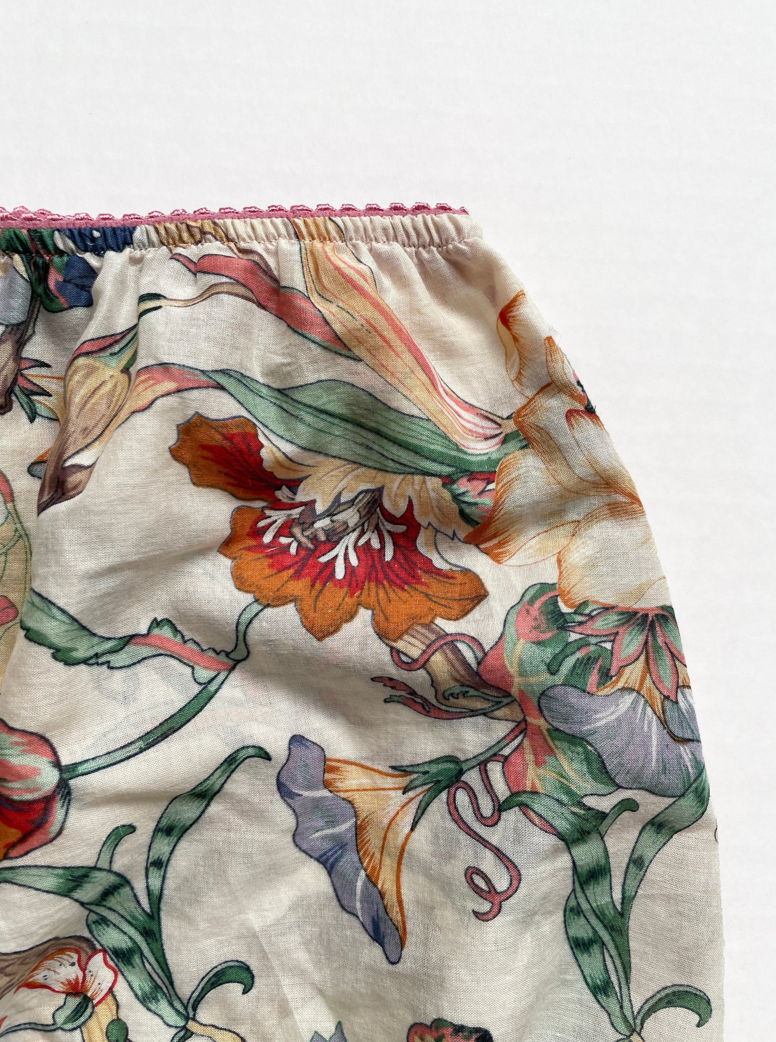 Hilda-Baby-silk-bloomer-shorts-summer-floral-cotton